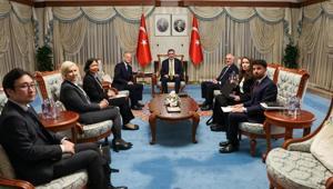 Cumhurbaşkanı Yardımcısı Yılmaz, Asya Kalkınma Bankası Başkanı Kandayı kabul etti