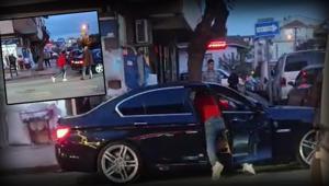 Sokak ortasında dehşet Eşiyle ilişkisi olduğunu iddia etti, ortalık karıştı