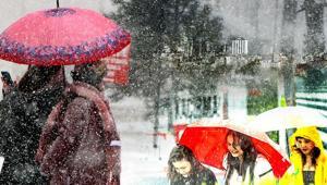 Sağanak ve kar yağışı uyarısı Meteoroloji son güncel haritayı paylaştı