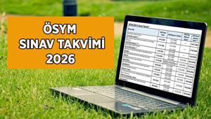 ÖSYM SINAV TAKVİMİ 2026 AÇIKLANDI YKS, KPSS, ALES, DGS 2026 ne zaman yapılacak ÖSYM sınav takvimi 2026 sınav başvuru tarihleri