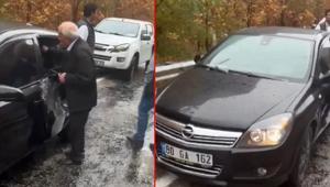 4 öğretmenin can verdiği yola yine kaya parçası düştü Faciadan dönüldü