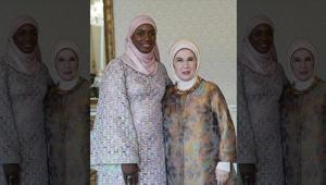 Emine Erdoğan, Senegal Cumhurbaşkanının eşi Faye ile bir araya geldi
