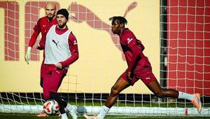 Galatasarayda Gençlerbirliği maçı hazırlıkları devam etti