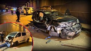 Adanada feci kaza Cip ile hafif ticari araç çarpıştı: 2 ölü, 1 yaralı