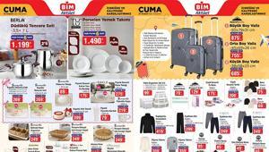 YENİ BİM AKTÜEL KATALOĞU (21 KASIM) BİM 21 Kasım Cuma aktüel kataloğunda hangi ürünler satışa çıkacak Isıtıcı Çeşitleri, Çift Kişilik Yorgan, 3 Katlı Işıklı Raf, Valiz Organizer Set 6lı...