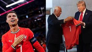 Beyaz Saray’a sürpriz ziyaret Cristiano Ronaldo, Trump ile bir araya geliyor