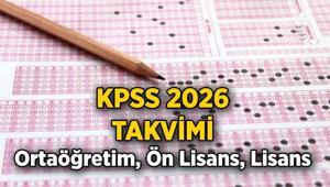 KPSS 2026 başvuruları ve sınav tarihleri ne zaman KPSS Ortaöğretim, Ön Lisans, Lisans başvurusu ne zaman, nasıl yapılır