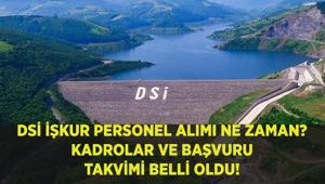 DSİ İŞKUR PERSONEL ALIMI NE ZAMAN Kadrolar ve başvuru takvimi belli oldu Devlet Su İşleri Genel Müdürlüğü 1389 işçi alımı başvuru şartları neler, kadro ve başvuru tarihi belli oldu mu