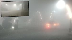 Görüş mesafesi 5 metreye kadar düştü Batmanda sis hayatı olumsuz etkiledi