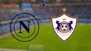 MAÇ BAŞLADI: Napoli-Karabağ Şampiyonlar Ligi maçı ne zaman saat kaçta hangi kanalda Napoli-Karabağ maçı şifresiz kanalda mı