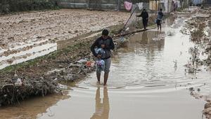 BM: Gazzede birçok aile sel tehlikesiyle karşı karşıya