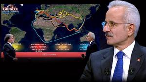 Ulaştırma Bakanı CNN TÜRKte: Türkiye koridorların merkezinde, koridorların katkısı yılda 5 milyar dolar