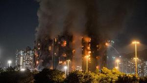 Hong Kongdaki yangın faciasında son durum 3 kişi gözaltına alındı, can kaybı artıyor
