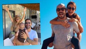 Kural ailesi bir arada İşte minik Demirden yeni kare