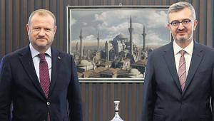 RTÜK Başkanı Daniş, Duran’ı ziyaret etti