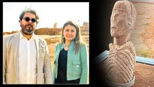 Ağzı dikili ama çok şey anlatıyor 10 bin 500 yıllık ölü heykeli