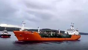 Çanakkale Boğazında gemi arızası
