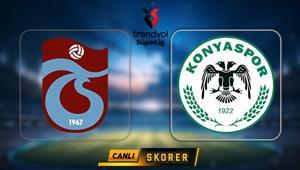Süper Ligde Trabzonsporun konuğu Konyaspor