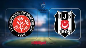KARTAL 3 PUAN PEŞİNDE Fatih Karagümrük-Beşiktaş maçı bu akşam saat kaçta hangi kanalda (Muhtemel 11ler)