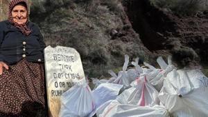 Onlarca kişinin mezarı aşındı Tüm köy cenaze namazı kıldı