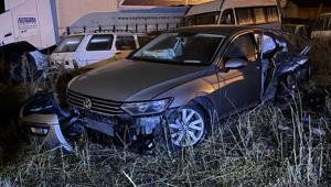 Erzurumda iki araç çarpıştı 1 ölü, 6 yaralı