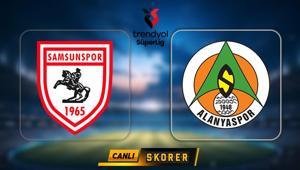 CANLI | Süper Ligde Samsunspor-Alanyaspor maçı
