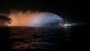 Saldırıya uğrayan VIRAT isimli gemi İstanbul açıklarına ulaştı