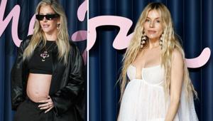 İki ünlü isim, tek ödül töreni... Hamile olduklarını kırmızı halıda ilan ettiler