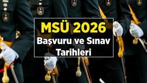 MSÜ 2026 başvuru ve sınav tarihi ne zaman Millî Savunma Üniversitesi Askerî Öğrenci Aday Belirleme Sınavı başvuru şartları nedir, hangi tarihte uygulanacak