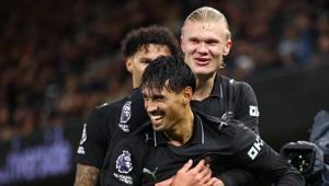 Erling Haaland rekora doymuyor Premier Lig tarihine geçti