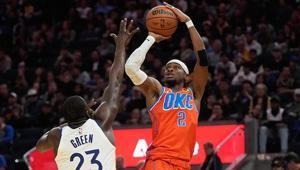 NBAde Oklahoma City Thunderdan üst üste 13. galibiyet