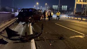 Şişlide zincirleme trafik kazası 1i ağır 2 kişi yaralı