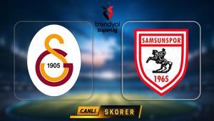 Süper Ligde Galatasarayın konuğu Samsunspor
