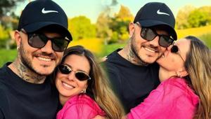 Yüzüğü merak uyandırmıştı Icardi ve sevgilisinden romantik kareler