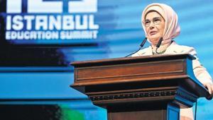 Emine Erdoğan: 251 milyon çocuk okulsuz