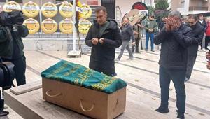 Feyyaz Uçarın 3,5 aylık torunu Can Arbay son yolculuğuna uğurlandı