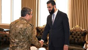 Genelkurmay Başkanı Bayraktaroğlu, Suriye Cumhurbaşkanı Ahmed Şara ile görüştü