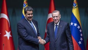 Maduro ile görüşen Cumhurbaşkanı Erdoğan: Bölgedeki gelişmeleri yakından takip ediyoruz