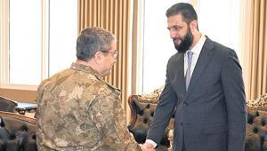 Genelkurmay Başkanı Org. Bayraktaroğlu, Şara ile görüştü
