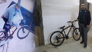 Bisiklet hırsızına nasihat Yazık yaşın genç diye şikayetçi olmadık, bir an önce iş bul ve çalış