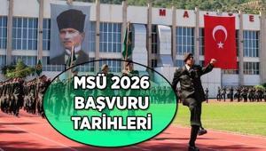 MSÜ 2026 BAŞVURU TARİHLERİ | Milli Savunma Üniversitesi Askeri Öğrenci Aday Belirleme Sınavı başvuruları ne zaman alınacak MSÜ 2026 sınav tarihi...