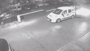 Görüntüler aksiyon filmlerini aratmadı 2 kişiye çarpan alkollü sürücü paniğe kapılınca 7 aracı hurdaya çevirdi