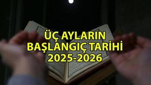 ÜÇ AYLARIN BAŞLANGIÇ TARİHİ 2025-2026 🚩 Üç aylar ne zaman başlıyor Diyanet dini günler Recep, Şaban ve Ramazan ayı tarihleri