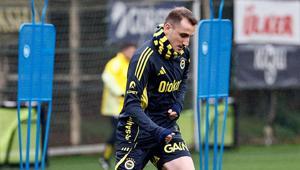 Fenerbahçede Brann öncesi taktik çalışma