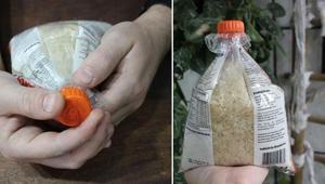 Şişe kapağından sızdırmaz poşete dönüşüyor Baklagilleri koruyan pratik tüyo