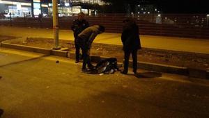 Malatyada şüpheli çanta fünye ile patlatıldı