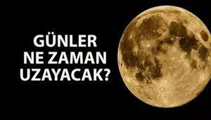 GÜNLER NE ZAMAN UZAYACAK Kış dönümü ne zaman, hangi gün Gündüzler ne zaman uzamaya başlayacak En uzun gece tarihi