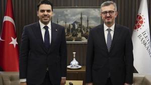 Cumhurbaşkanlığı İletişim Başkanı Duran, TİKA Başkanı Abdullah Eren ile görüştü