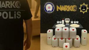 İstanbulda uyuşturucu operasyonu: 92 kilo 350 gram metamfetamin ele geçirildi