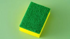 Bulaşık süngerinin sert yüzeyi neden hep renkli olur Meğer bir anlamı varmış